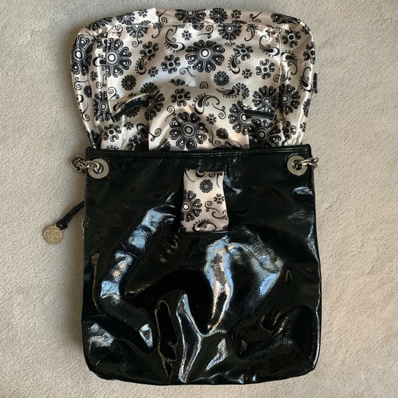GRACE Handbag Adele Zebra Floral Bag in black - Picture 6 of 16